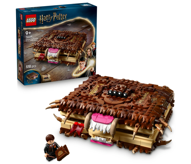 LEGO Harry Potter 76449 Potworna księga potworów z zębami - 1331666 - zdjęcie 2